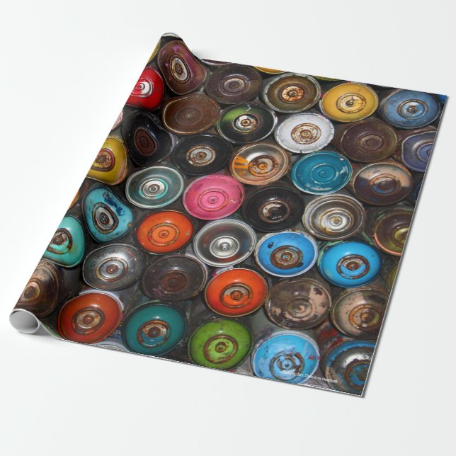 Papel De Presente Bandeja de tinta, grafite, (Desenrolado)