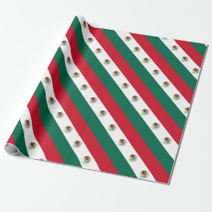 Papel De Presente Bandera de México - Bandeira do México - Bandeir