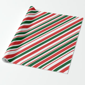 Papel De Presente Banheiras de Diagnóstico Branco Verde Vermelho