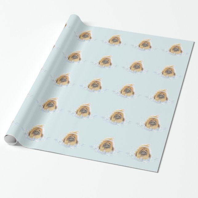 Papel De Presente Banho de Espuma (Desenrolado)