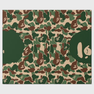 Papel De Presente bape Camo monkey hypebeast