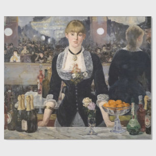 Papel De Presente Bar na Folies Bergere France