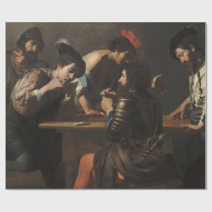 Papel De Presente Baratas, Soldados Jogando Cartões e Secos