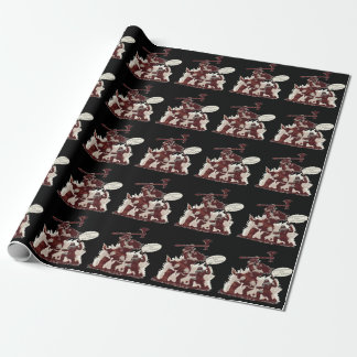 Papel De Presente Bárbaros são Axe-Holds