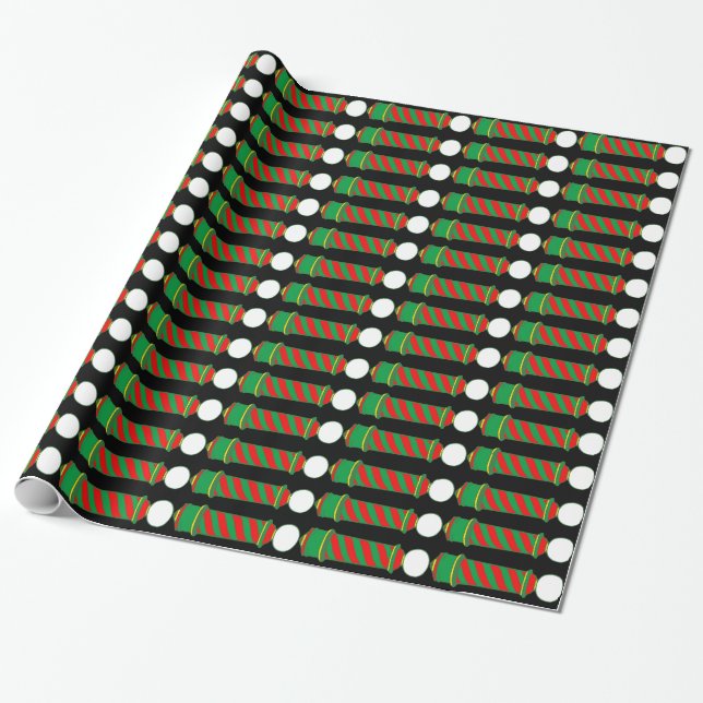 Papel De Presente Barbeiro Pólos 3 do Natal (Desenrolado)