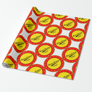Papel De Presente Barcelona