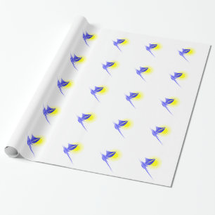 Papel De Presente Barco a vela