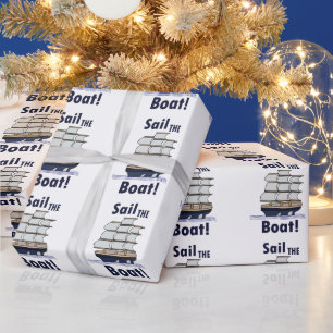 Papel De Presente Barco à vela