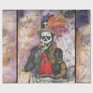 Papel De Presente Baron Samedi Wrapping Paper