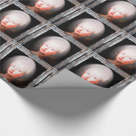 Papel De Presente Barroco Francês Lorraynna Ultra Vertical (30 pés)