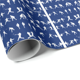 Papel De Presente Baseball