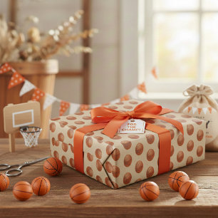 Papel De Presente Basquete