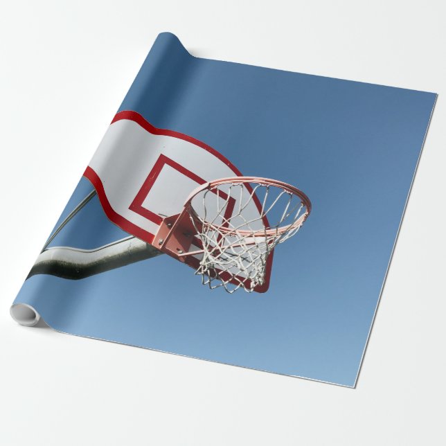Papel De Presente Basquete Incrível (Desenrolado)