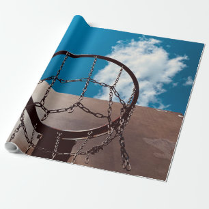 Papel De Presente Basquete Incrível
