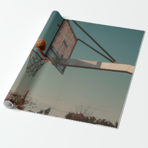 Papel De Presente Basquete legal