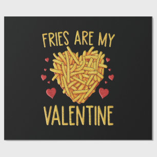 Papel De Presente Batatas Fritas São Meu Namorado