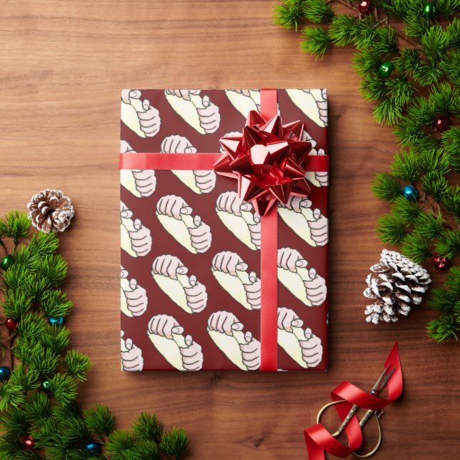 Papel De Presente Batida (Presente de Natal)