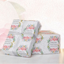 Batismo Adicione Nome e Data Flores da Porta Cruza