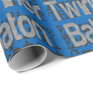 Papel De Presente Baton Twirler Extraordinaire