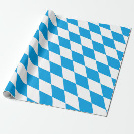 Papel De Presente Bavaria Germany Diamond Flag Design