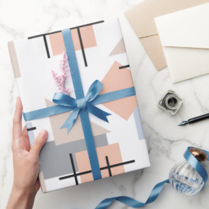 Papel De Presente Beach Bauhaus