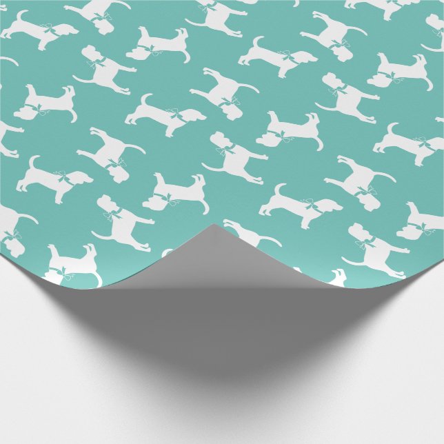 Papel De Presente Beagle Dog Puppy (Ponta)
