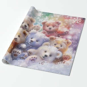 Papel De Presente Bear Bear Arte Digital