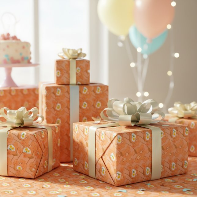 Papel De Presente Bear Wrapping Paper (Criador carregado)