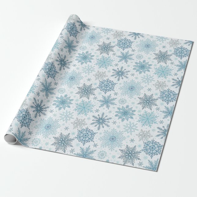 Papel De Presente Beautiful Christmas (Desenrolado)