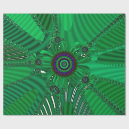 Papel De Presente Beautiful Floral Pattern