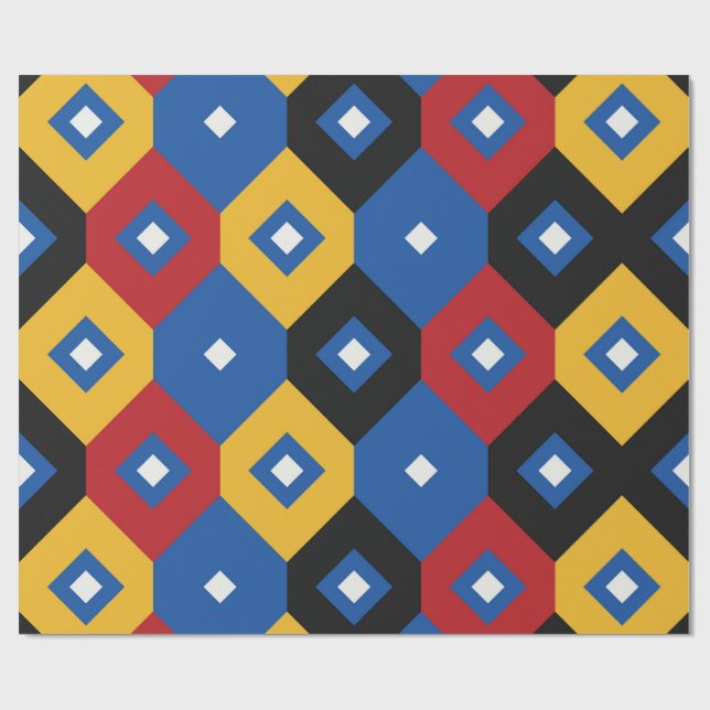 Papel De Presente Beautiful geometric pattern  (Aberto)