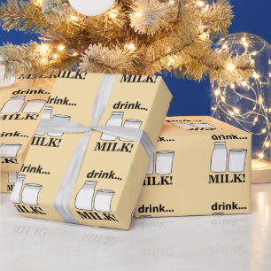 Papel De Presente Beba Leite