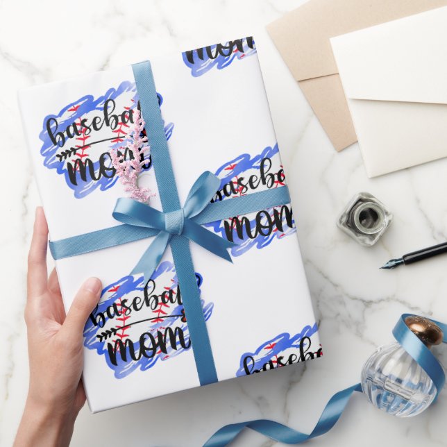 Papel De Presente Beball Ball Beball Watercolor Mãe (Presentear)