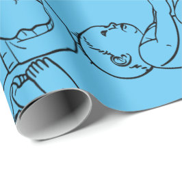 Papel De Presente Bebé