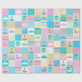 PAPEL DE PRESENTE BEBÊ FELIZ