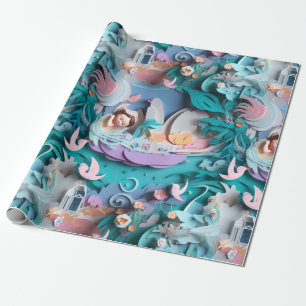 Papel De Presente Bebê, Novo Padrão de Nascer