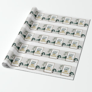 Papel De Presente Bebê pequeno grande