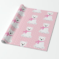 Bebê-Urso Polar Bonito Rosa