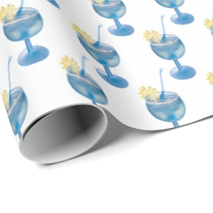 Papel De Presente bebida tropical