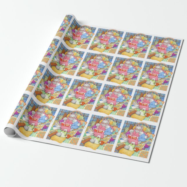 Papel De Presente BEDTIME STORY Wraping Paper (Desenrolado)