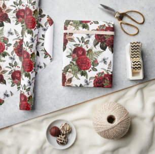 Papel De Presente Bee Floral Elegant Gift