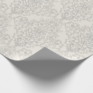 Papel De Presente Bege Elegante