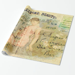 Papel De Presente Bela Adormecida