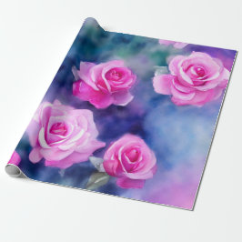 Papel De Presente Bela Coleção de Tendências Rosa Rosa Rosa Rosa, Co