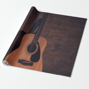 Papel De Presente Bela Violão