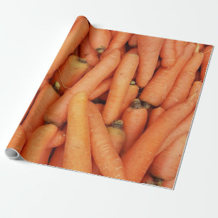 Papel De Presente Belas Frutas E Vegetais