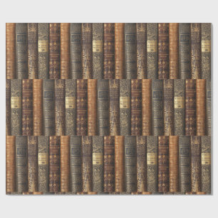 Papel De Presente Belas Lombadas de Livros (Teatro)