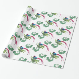 Papel De Presente Beleza Bird