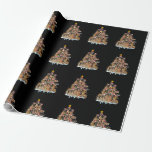 Papel De Presente Belga Malinois Christmas Tree Santa Hat Gifts de<br><div class="desc">Este é um presente de Natal excelente. Sua família,  amigos ou filhos vão adorar este presente depois que você o entregar a eles. Desejo a você e a sua família e amigos um Feliz Natal.</div>