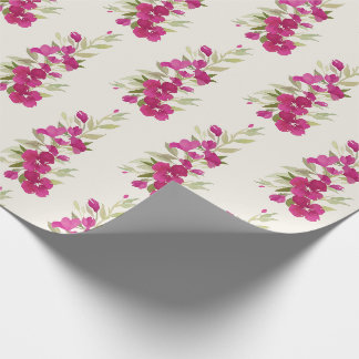Papel De Presente Belo design de aquarelas